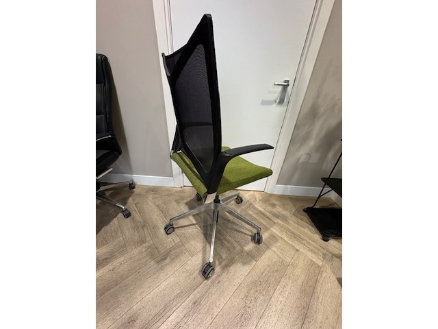 4x bureaustoel, groen - afbeelding 4 van  8