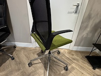 4x bureaustoel, groen - afbeelding 4 van  8
