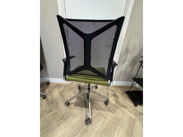 4x bureaustoel, groen - afbeelding 5 van  8