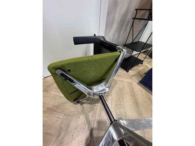 4x bureaustoel, groen - afbeelding 6 van  8