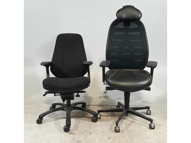 4x bureaustoel, o.a malmstolen - afbeelding 1 van  10