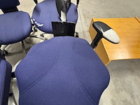 4x bureaustoel rh, logic 300, blauw - afbeelding 7 van  7