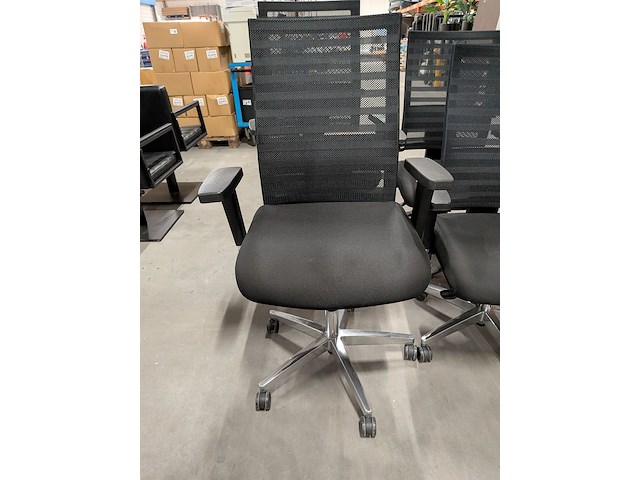 4x bureaustoel, topstar, zwart, 2023 - afbeelding 4 van  9