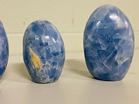 4x calciet blauw vrije vorm - afbeelding 5 van  7