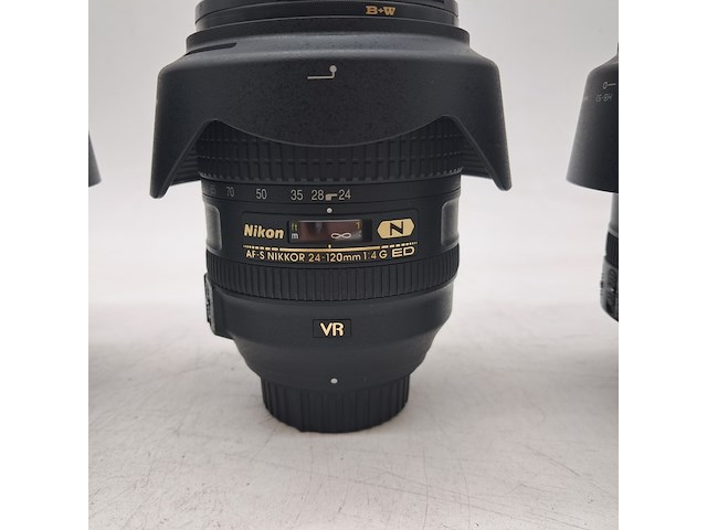 4x camera lens, nikon, af-s nikkor 24-120mm 1.4g ed - afbeelding 2 van  4