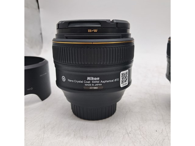 4x camera lens, nikon, af-s nikkor 58mm 1:1.4g - afbeelding 4 van  10