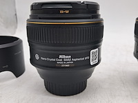 4x camera lens, nikon, af-s nikkor 58mm 1:1.4g - afbeelding 4 van  10