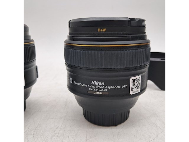4x camera lens, nikon, af-s nikkor 58mm 1:1.4g - afbeelding 5 van  10