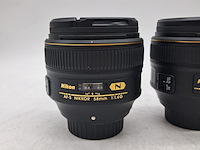 4x camera lens, nikon, af-s nikkor 58mm 1:1.4g - afbeelding 3 van  7