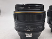 4x camera lens, nikon, af-s nikkor 58mm 1:1.4g - afbeelding 5 van  7
