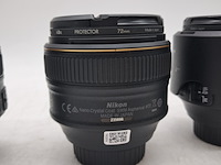 4x camera lens, nikon, af-s nikkor 58mm 1:1.4g - afbeelding 6 van  7