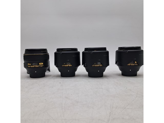4x camera lens, nikon, af-s nikkor 58mm 1:1.4g - afbeelding 2 van  6