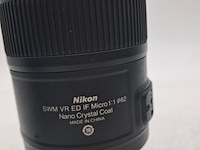 4x camera lens, nikon, o.a. af-s micro nikkor 105mm 1:2.8g ed - afbeelding 10 van  14