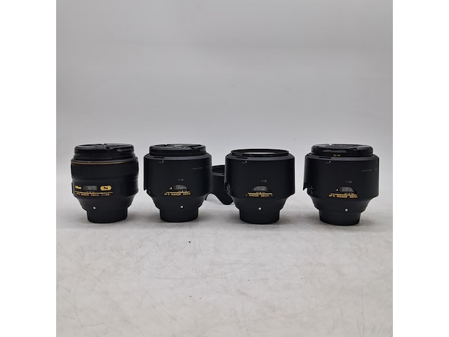 4x camera lens, nikon, o.a. af-s niikor 58mm 1:1.4g - afbeelding 2 van  7