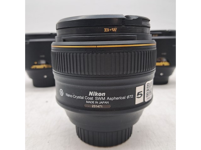 4x camera lens, nikon, o.a. af-s niikor 58mm 1:1.4g - afbeelding 5 van  7