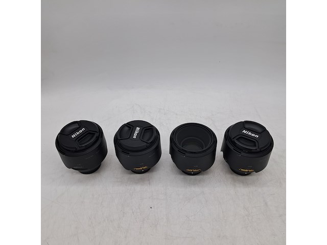 4x camera lens, nikon, o.a. af-s niikor 58mm 1:1.4g - afbeelding 6 van  7