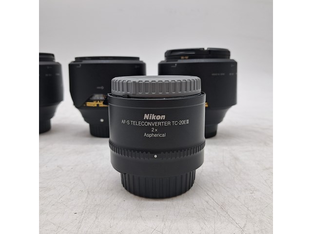 4x camera lens, nikon, o.a. af-s niikor 58mm 1:1.4g - afbeelding 7 van  7