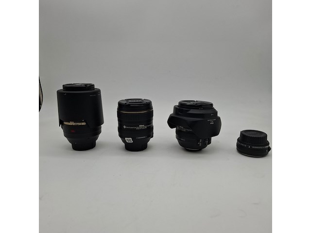 4x camera lens, nikon, o.a. af-s nikkor 16-80mm 1:2.8-4e ed vr - afbeelding 1 van  18