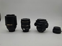 4x camera lens, nikon, o.a. af-s nikkor 16-80mm 1:2.8-4e ed vr - afbeelding 1 van  18