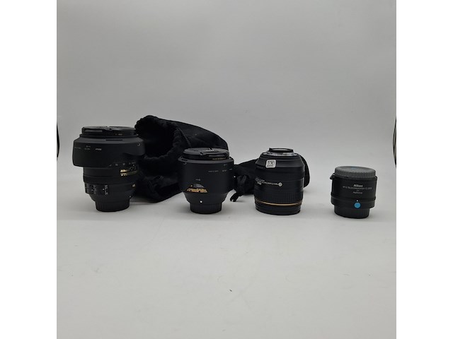 4x camera lens, nikon, o.a. af-s nikkor 23-120mm 1:4g ed vr - afbeelding 1 van  14