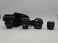 4x camera lens, nikon, o.a. af-s nikkor 23-120mm 1:4g ed vr - afbeelding 1 van  14