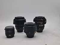 4x camera lens, nikon, o.a. af-s nikkor 24-120mm 1:4g ed - afbeelding 1 van  12