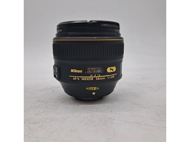 4x camera lens, nikon, o.a. af-s nikkor 58mm 1:1.4g - afbeelding 3 van  8