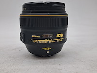 4x camera lens, nikon, o.a. af-s nikkor 58mm 1:1.4g - afbeelding 3 van  8