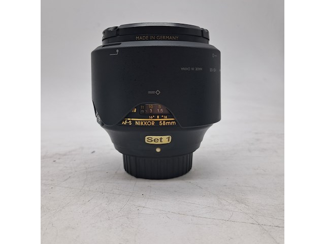4x camera lens, nikon, o.a. af-s nikkor 58mm 1:1.4g - afbeelding 6 van  8