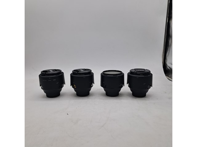 4x camera lens, nikon, o.a. af-s nikkor 58mm 1:1.4g - afbeelding 1 van  6