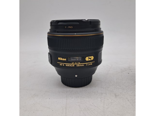 4x camera lens, nikon, o.a. af-s nikkor 58mm 1:1.4g - afbeelding 3 van  6