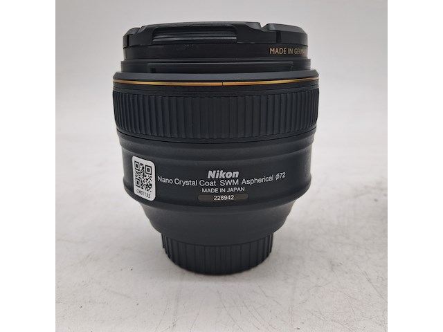 4x camera lens, nikon, o.a. af-s nikkor 58mm 1:1.4g - afbeelding 5 van  6