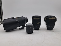4x camera lens, nikon, o.a. af-s nikkor 80-400 1:4.5-5.6g ed - afbeelding 1 van  14