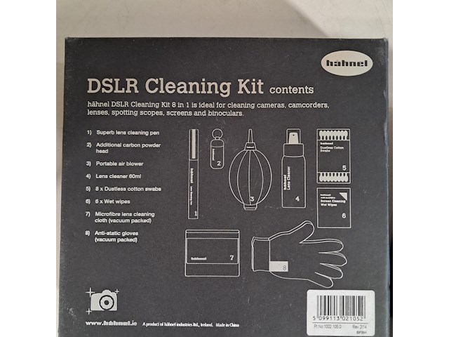 4x camera schoonmaak set, hähnel, dslr - afbeelding 4 van  4