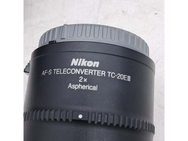 4x cameralens, nikon, af-s teleconverter tc-20e - afbeelding 5 van  13
