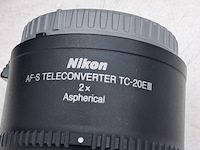 4x cameralens, nikon, af-s teleconverter tc-20e - afbeelding 5 van  13