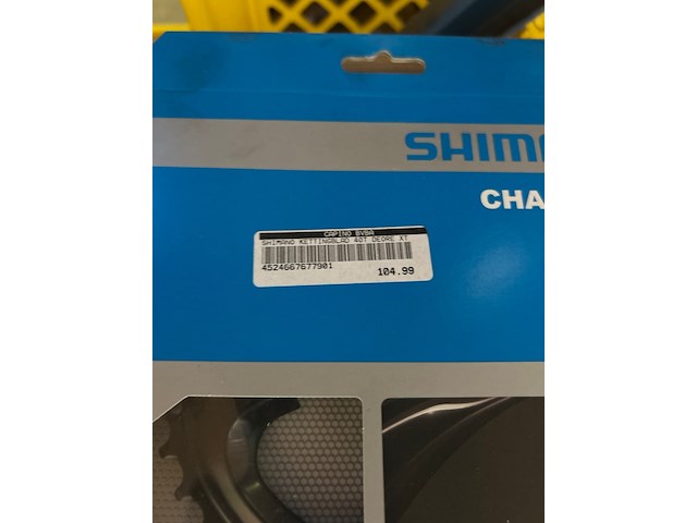 4x chainring, 1x cassette sprocket, shimano - afbeelding 5 van  7