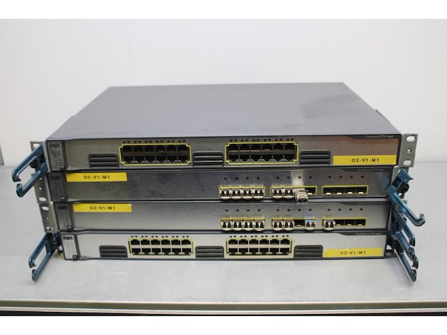 4x cisco catalyst 3750 - afbeelding 4 van  11