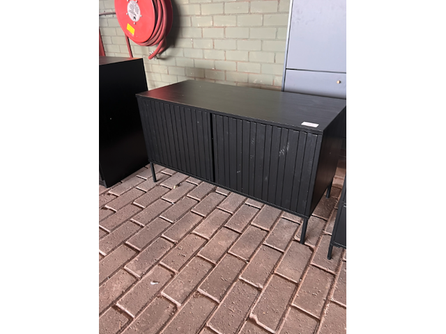 4x combinatie kasten en tv meubel, woood en byfonq, zwart - afbeelding 2 van  4