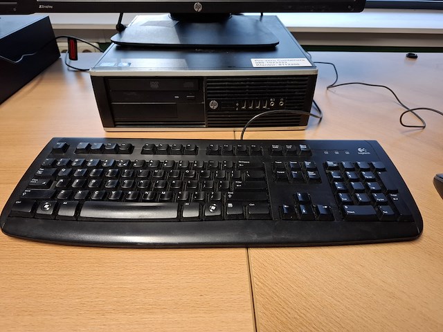 4x computer met beeldscherm en toetsenbord hp, hp pro 6300 sff i5 en hp 6300 sff, bouwjaar 2013 en 2016 - afbeelding 5 van  13