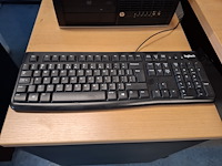 4x computer met beeldscherm en toetsenbord hp, hp pro 6300 sff i5, hp elitedesk 800 g1 sff i5 en , bouwjaar 2013 en 2016 - afbeelding 8 van  17