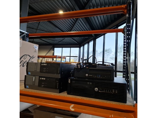 4x computers (mix 2x dell optiplex 3020 en 1x hp z220 en 1x hp elitedesk 800 g1) - afbeelding 1 van  4
