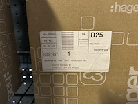 4x contacteur, 2x inbouwunit leeg hager - afbeelding 4 van  6