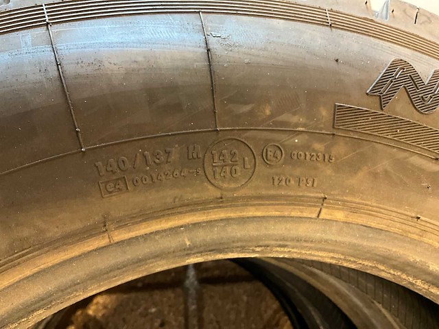 4x continental 255/70r22.5 vrachtwagenband - afbeelding 7 van  7