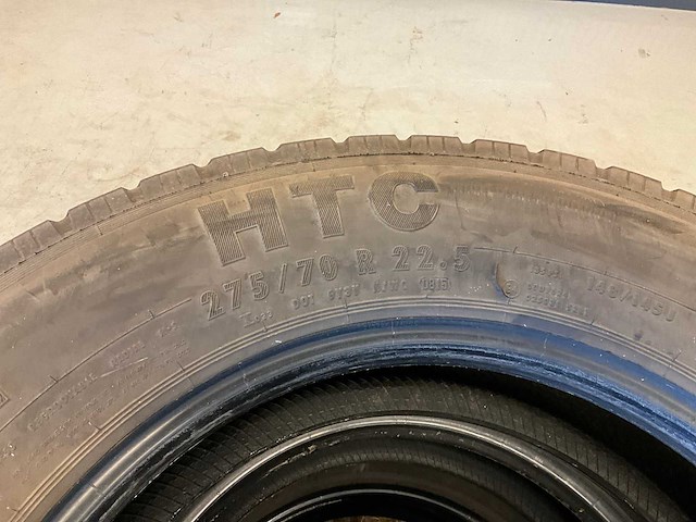 4x continental 275/70r22.5 vrachtwagenband - afbeelding 5 van  6