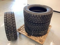 4x continental 295/55r22.5 m+s retread vrachtwagenband - afbeelding 3 van  9