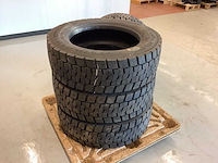 4x continental 295/55r22.5 m+s retread vrachtwagenband - afbeelding 4 van  9