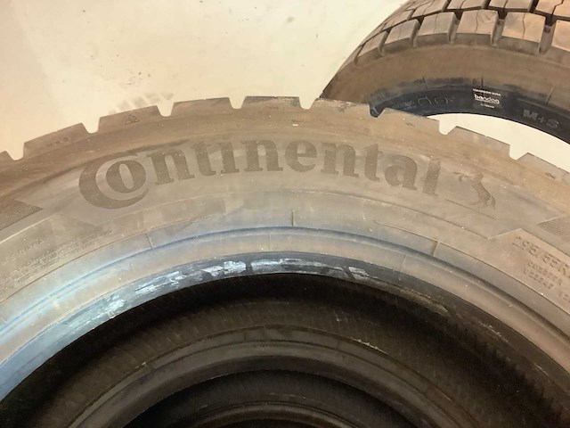4x continental 295/55r22.5 m+s retread vrachtwagenband - afbeelding 5 van  9