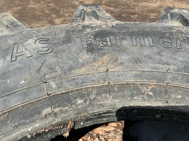 4x continental as-farmer 400/70 r20 band, wiel en velg - afbeelding 2 van  11