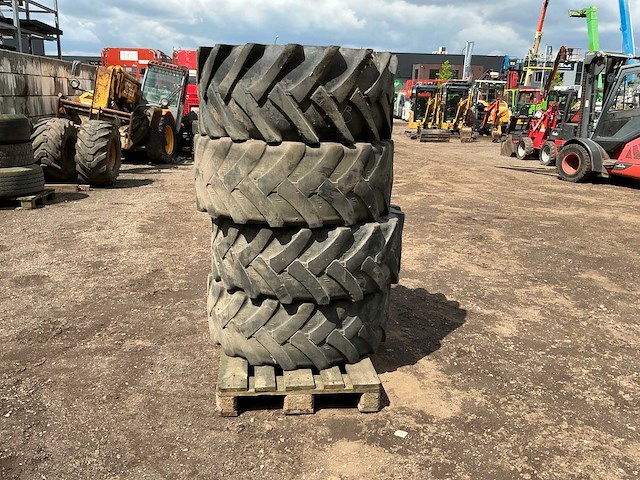 4x continental as-farmer 400/70 r20 band, wiel en velg - afbeelding 10 van  11